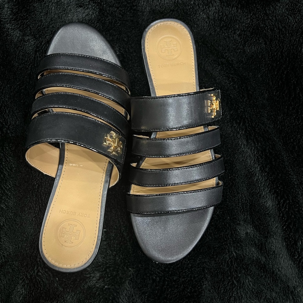 Tory Burch black sandals